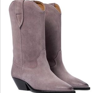 Isabel Marant Duerto Suede Cowboy Boots